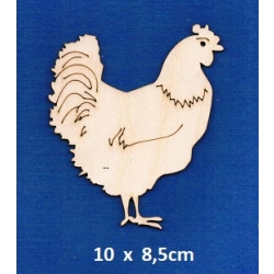 SKLEJKA #3mm Kura 10x8,5cm  / 0303
